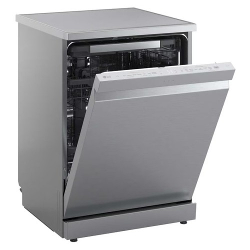 ΠΛΥΝΤΗΡΙΟ ΠΙΑΤΩΝ ΕΛΕΥΘΕΡΟ 60CM LG DF375HVS (A / INOX LOOK / 14 ΣΕΡΒ / 3ο ΡΑΦΙ / ΑΤΜΟΥ / Wi-Fi)